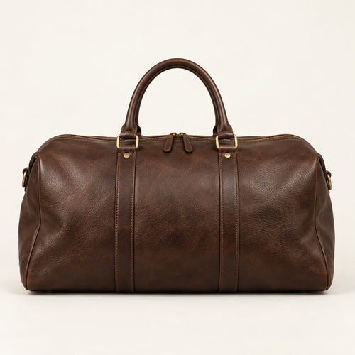 Leather Weekender Bag
